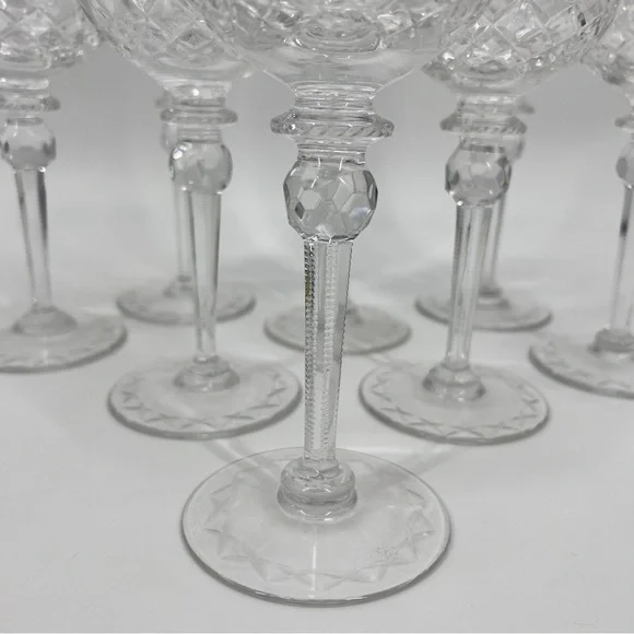 Rogaska Crystal Cut Balloon Gallia Wine
Hocks/Goblets Set of 4 Vintage RARE - Picture 10 of 17